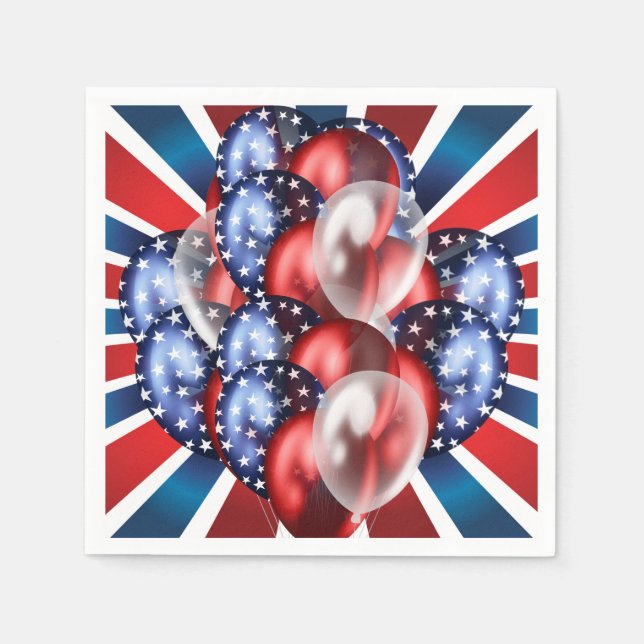 4th of July Napkin (Front)