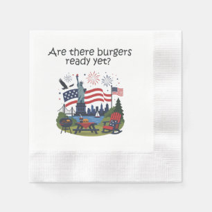 4th of July Napkins
