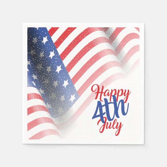 4th of July Napkins (Front)