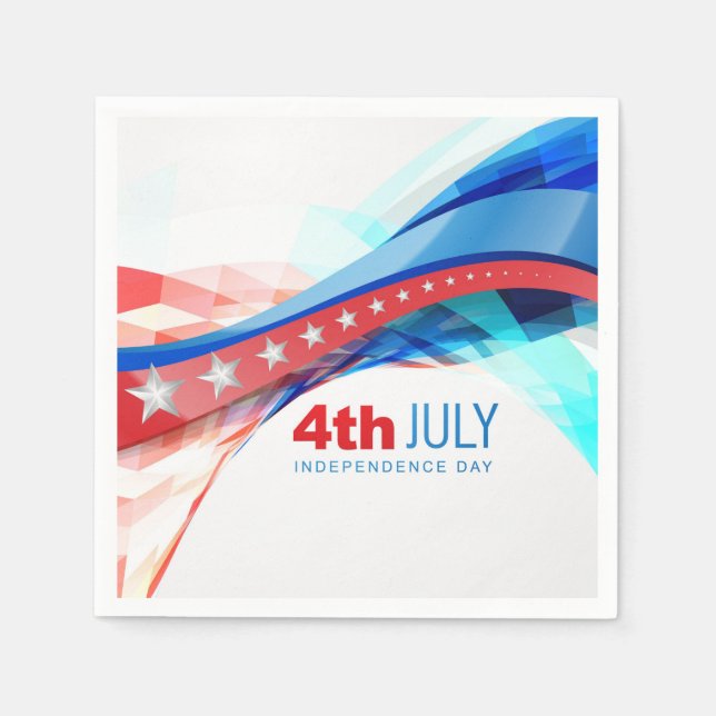 4th of July Napkins (Front)