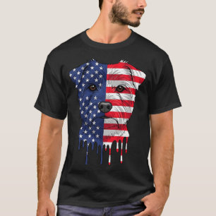 4th Of July Norfolk Terrier Dog Aaamerican Flag T-Shirt