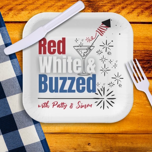 4th of July or Memorial Day Paper Plate (Creator Uploaded)