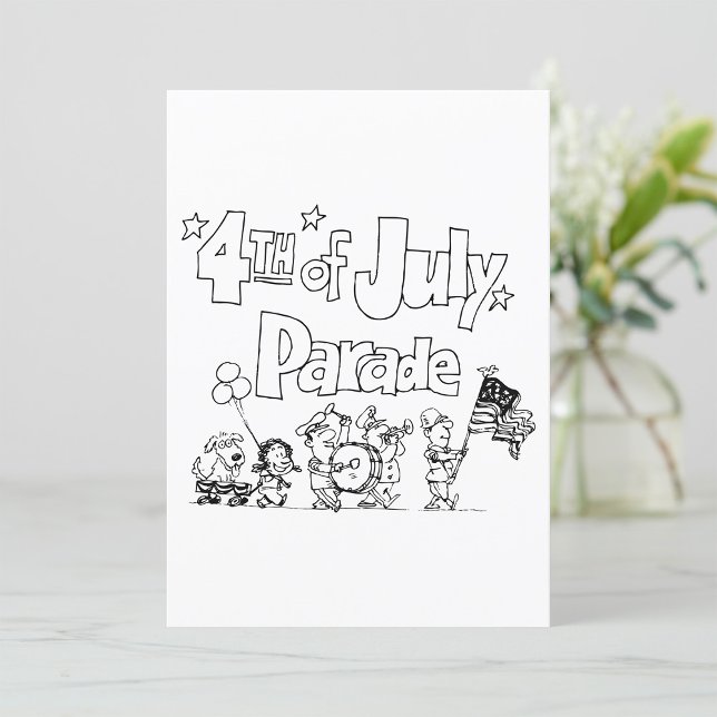 4th Of July Parade Invitations (Creator Uploaded)