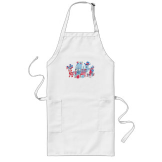 4th of July Parade Long Apron