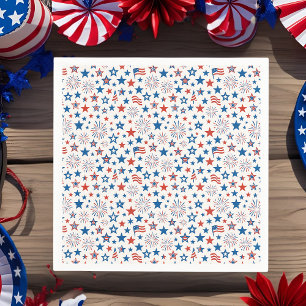 4th of July Party Cups Napkin
