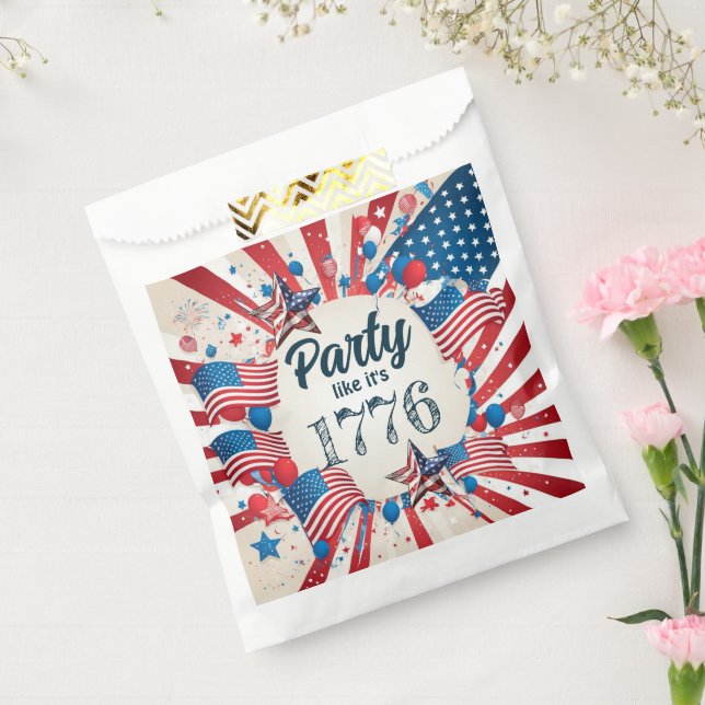 4th of July Party  Favour Bag (Sealed)