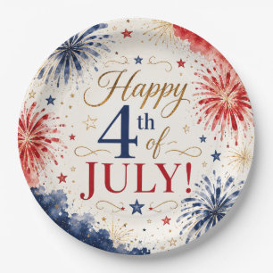 4th of July Party Plate