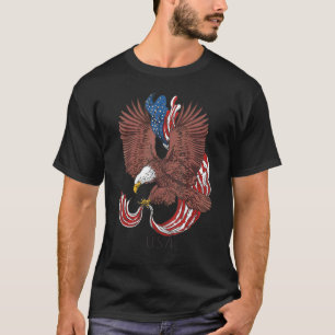4th Of July Patriotic American Graphic Independenc T-Shirt
