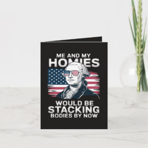 4th of July Patriotic American Holiday Card