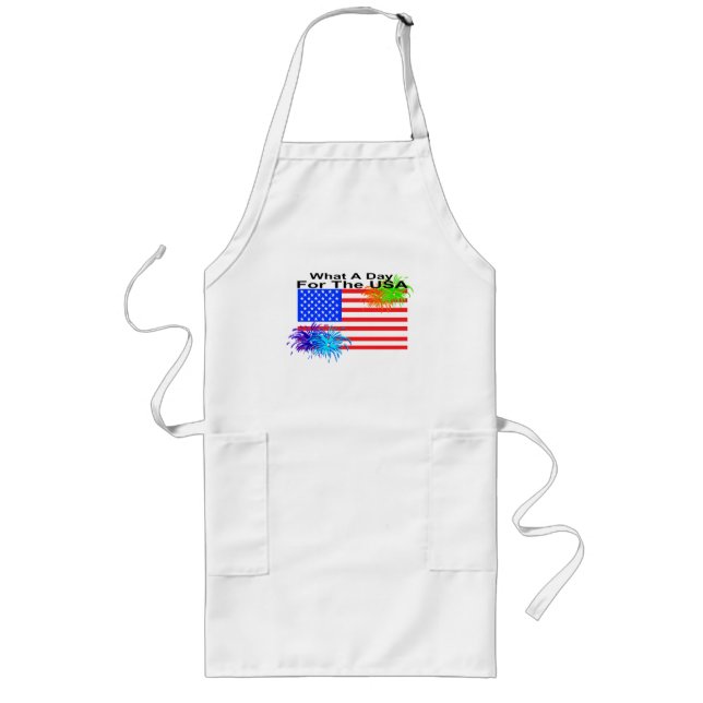 4th Of July Patriotic Apron (Front)