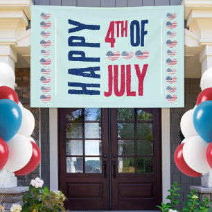 4th Of July Patriotic Banner