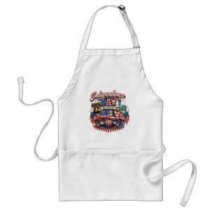 4th of July Patriotic Cooking Apron