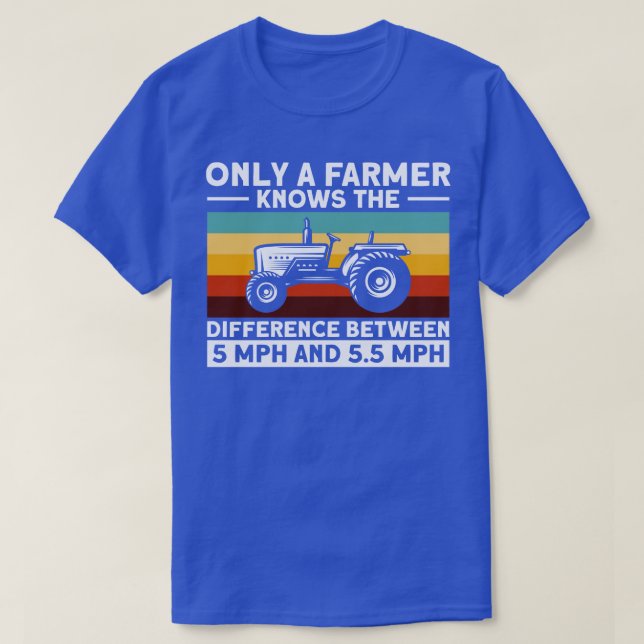 4th of July Patriotic Farming (2) T-Shirt (Design Front)