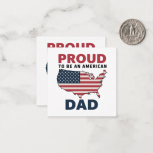 4th of July Patriotic Father's Day Card