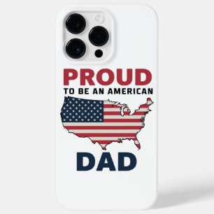 4th of July Patriotic Father's Day Case-Mate iPhone 14 Pro Max Case