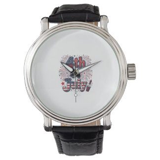 4th of July Patriotic Fireworks Vintage Shirt Desi Watch