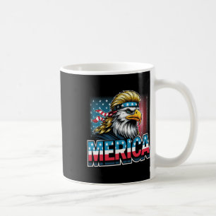 4th Of July Patriotic Funny Eagle July 4th Usa Mer Coffee Mug