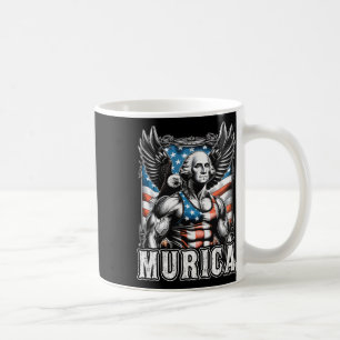 4th Of July Patriotic Funny George Washington July Coffee Mug