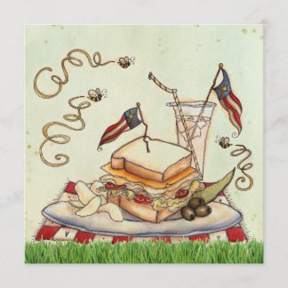 4th of July Picnic invite