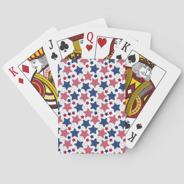 4th Of July Playing Cards (Back)