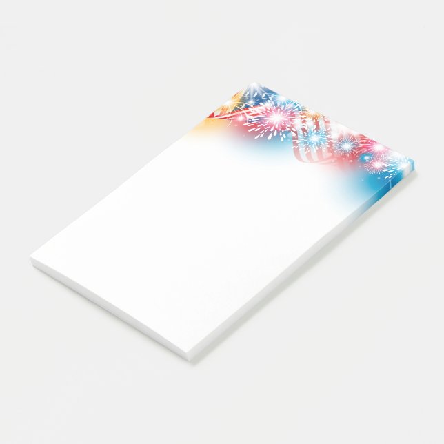 4th of July Post-it Notes (Angled)