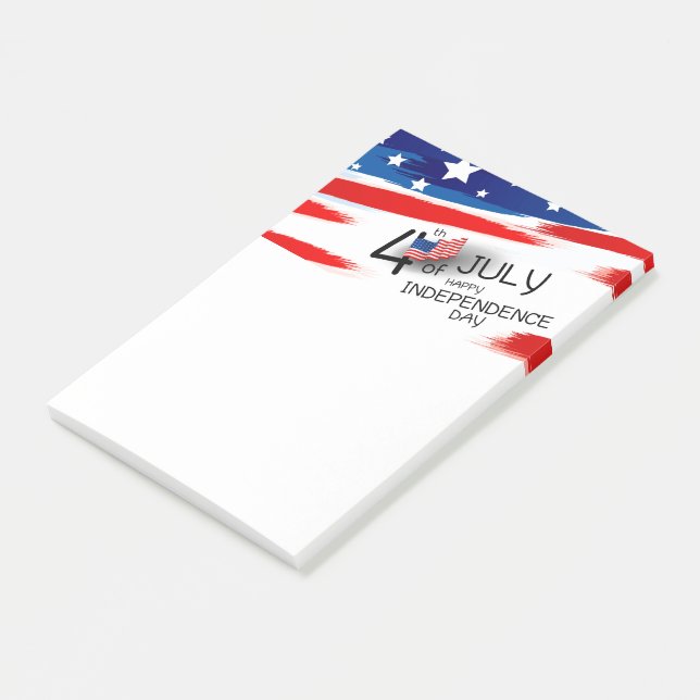 4th of July  Post-it Notes (Angled)