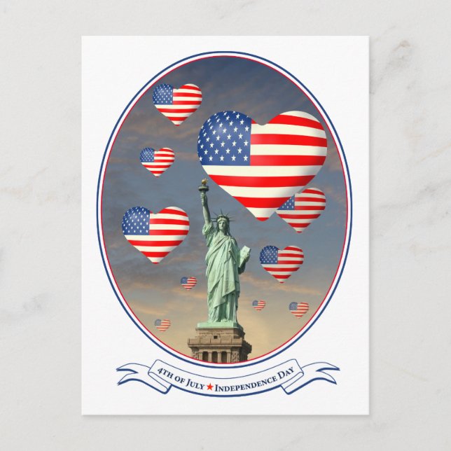 4th of July Postcard (Front)