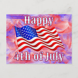 4th of July Postcard