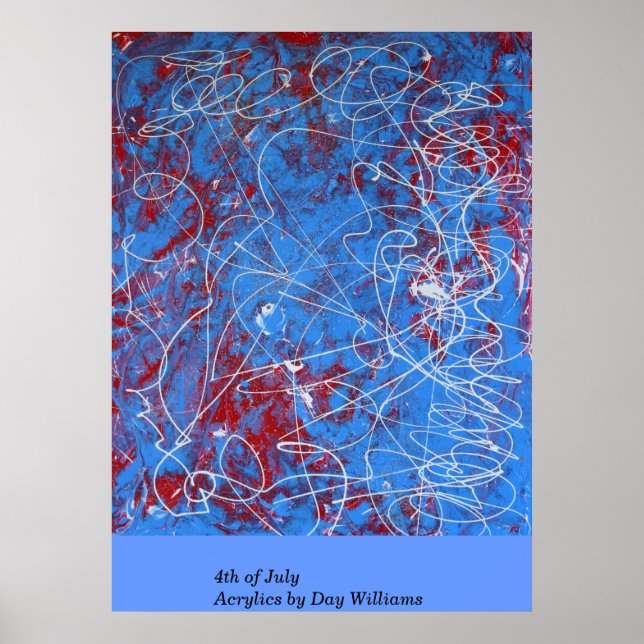 4th of July Poster (Front)