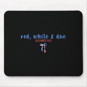 4th Of July Pregnancy Announcement Mama Patriotic Mouse Pad