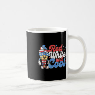 4th Of July Red White And Cool American Popsicle K Coffee Mug