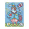 4TH OF JULY ROOSTER, HOLIDAY CHICKEN POSTCARD
