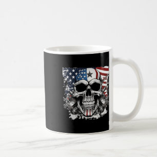4th Of July Shirt For Women Men Rocker American Fl Coffee Mug