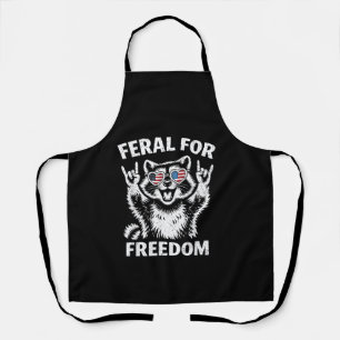 4th of July Shirt Freedom Patriotic Men Women Dist Apron