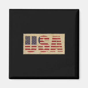 4th Of July Shirt Usa Flag United States Independe Magnet