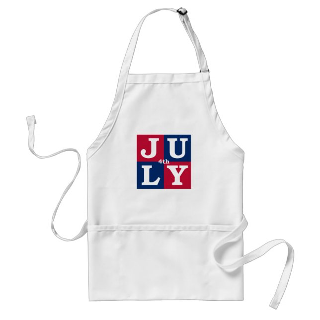 4th of July Standard Apron (Front)