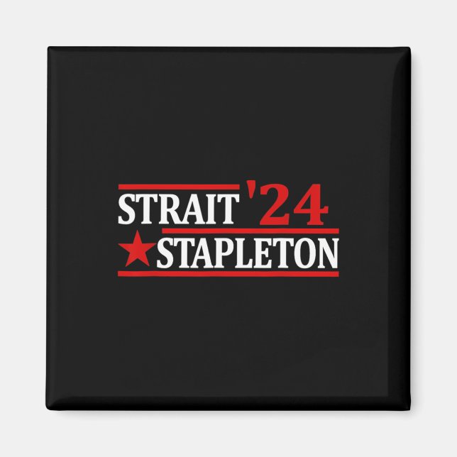 4th Of July Stapleton Strait American Patriotic  Magnet (Front)