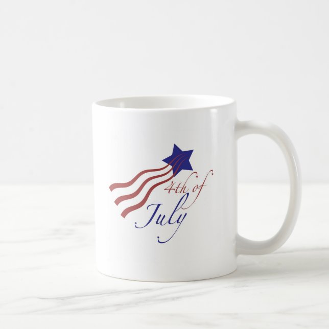 4th of july stars and stripes coffee mug (Right)