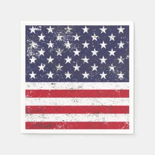 4th of July Stars and Stripes Napkins