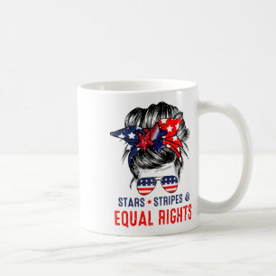 4th Of July Stars Stripes And Equal Rights Women's Coffee Mug