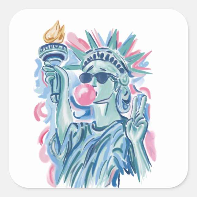 4th of July Stickers (Front)