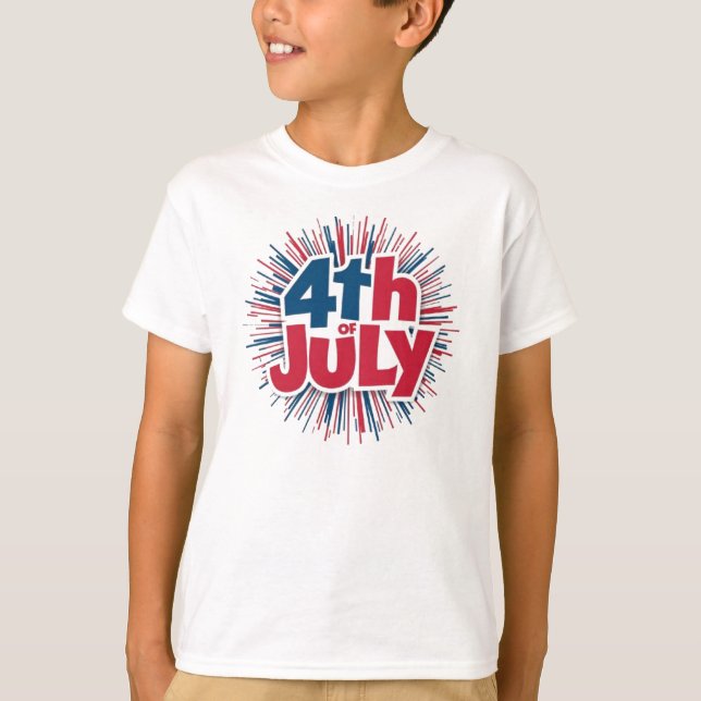 4th of July Sublimation-98146 T-Shirt (Front)