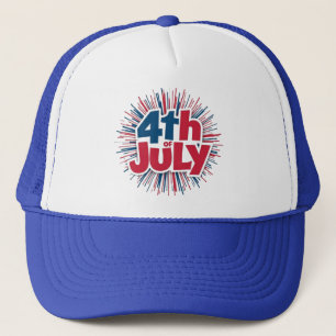 4th of July Sublimation-98146 Trucker Hat