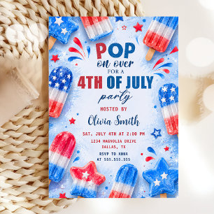 4th of July Summer Party Invitation