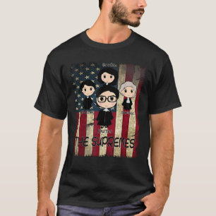 4th of July Supreme Woman Justices RBG USA vintage T-Shirt