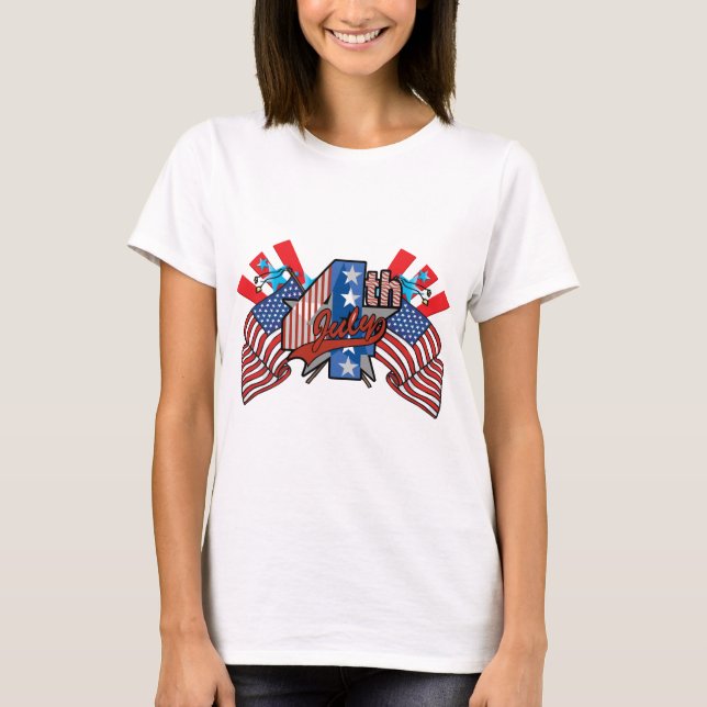 4th of July T-Shirt (Front)