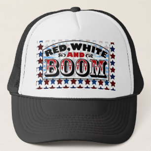 4th of July Template Trucker Hat