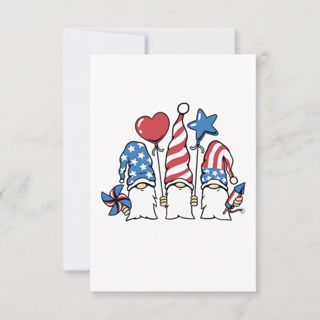 4th of July Thank You Card (Front)