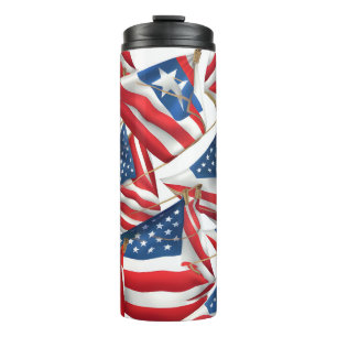 4th Of July Thermal Tumbler
