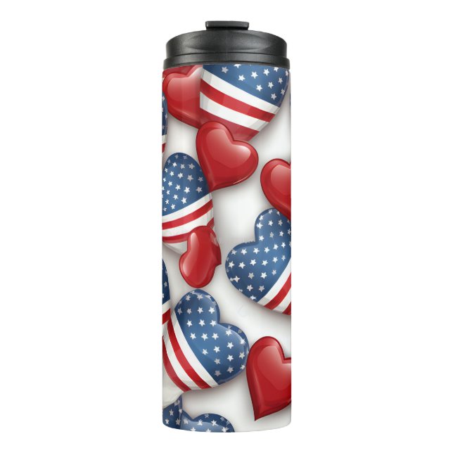 4th Of July Thermal Tumbler (Front)